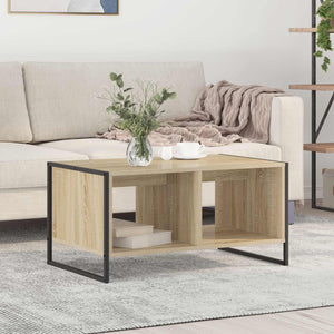 Tavolino da salotto Sonoma 80 x 50 x 40 cm Legno multistrato 886433