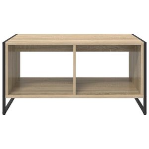 Tavolino da salotto Sonoma 80 x 50 x 40 cm Legno multistrato 886433