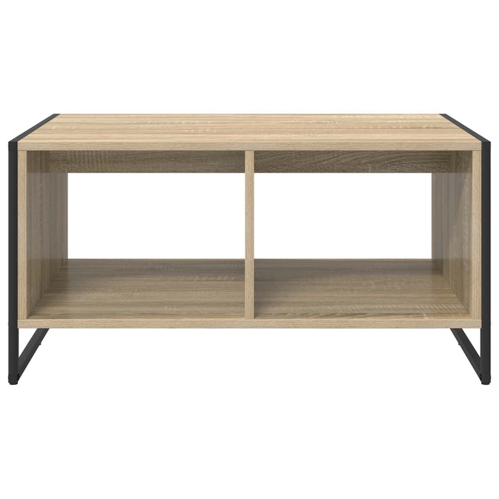 Tavolino da salotto Sonoma 80 x 50 x 40 cm Legno multistrato 886433