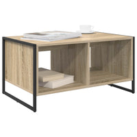 Tavolino da salotto Sonoma 80 x 50 x 40 cm Legno multistrato 886433