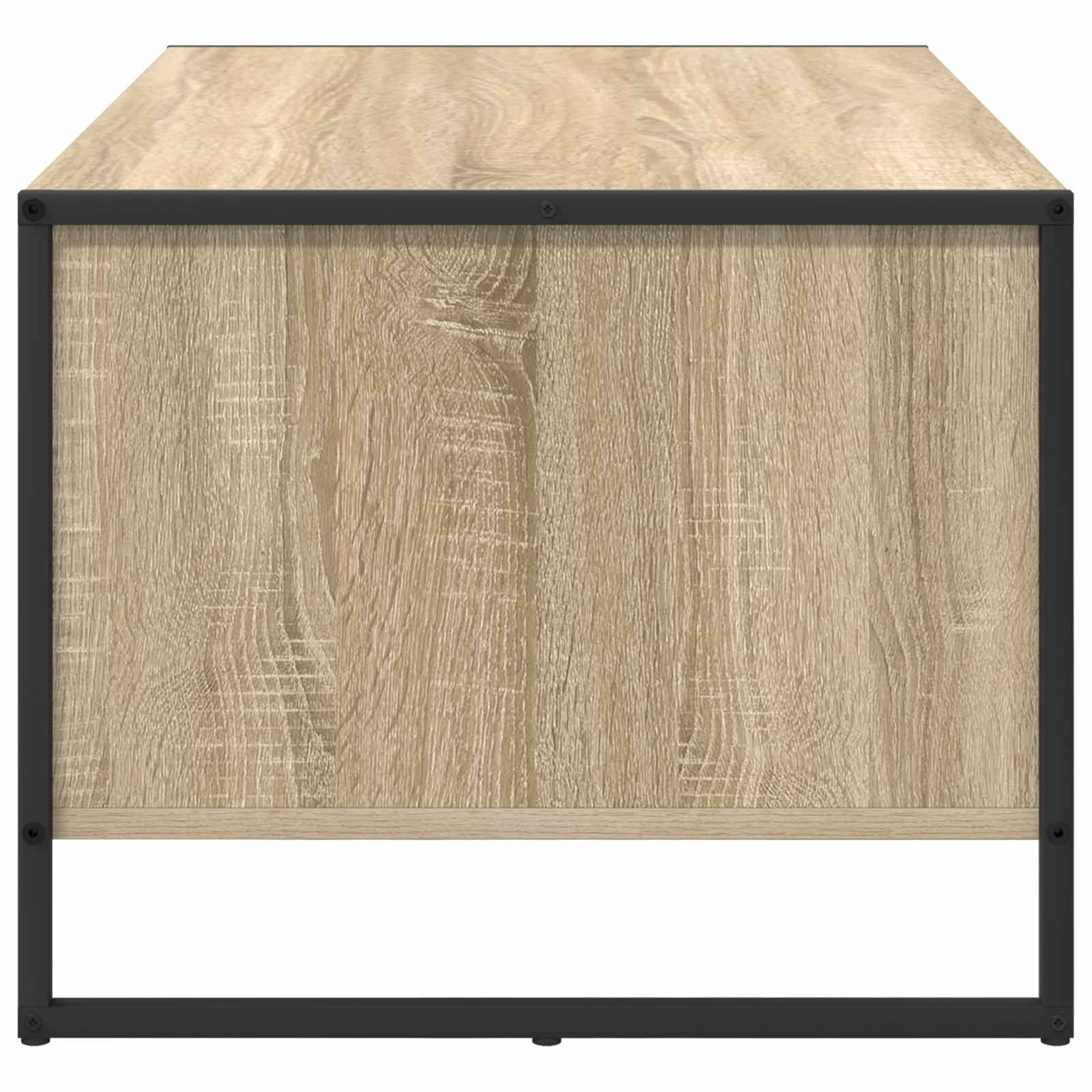 Tavolino da salotto Sonoma 80 x 50 x 40 cm Legno multistrato 886433