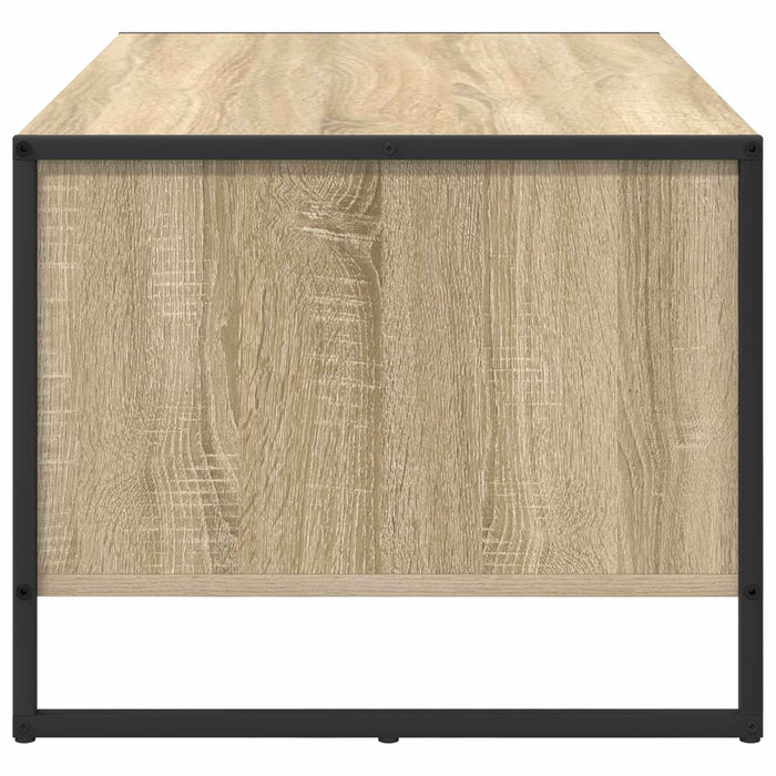 Tavolino da salotto Sonoma 80 x 50 x 40 cm Legno multistrato 886433