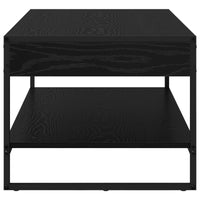 Tavolino da salotto Rovere Nero 80 x 50 x 40 cm 886438