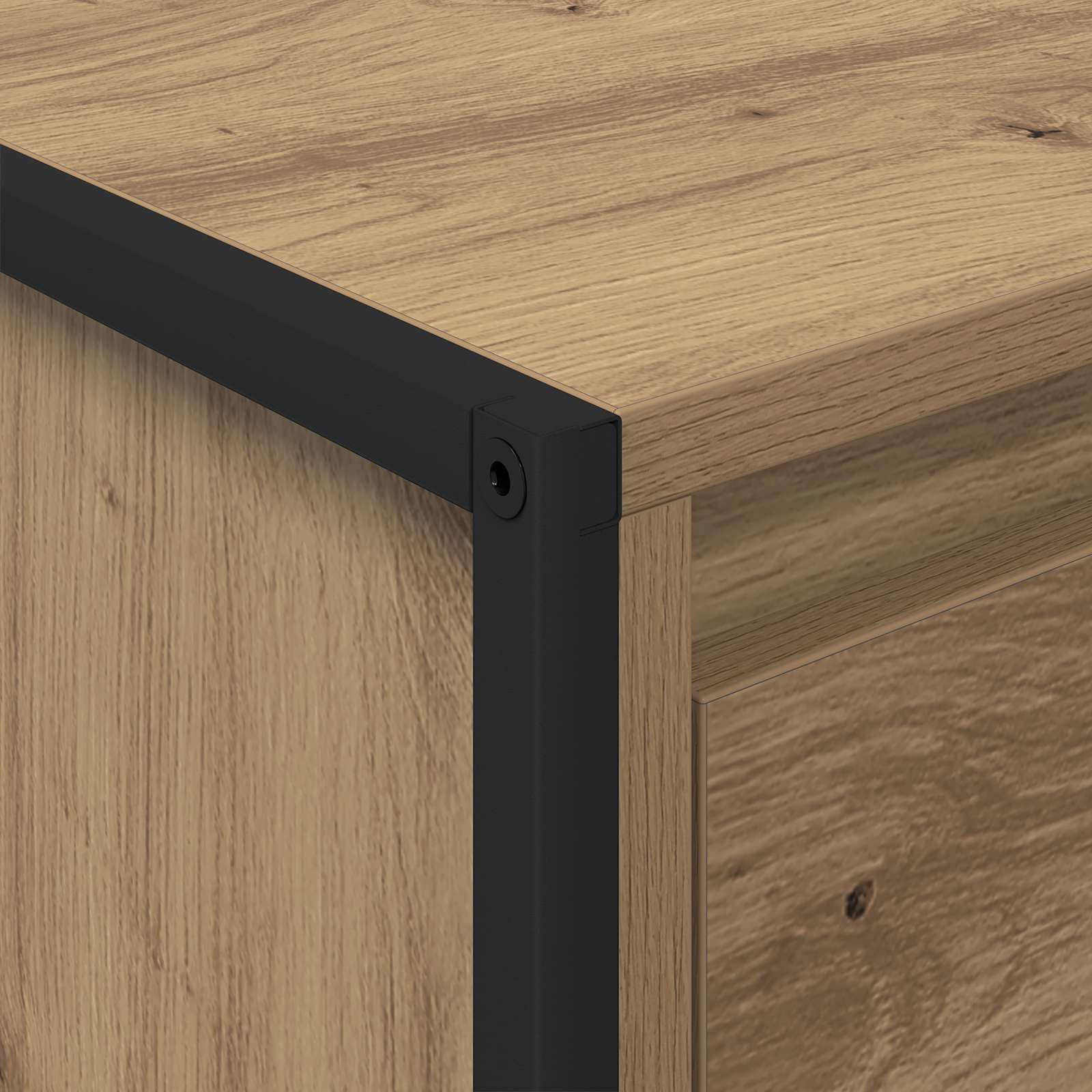 Tavolino da salotto Rovere Artigianale 100 x 46 x 40 cm 886449