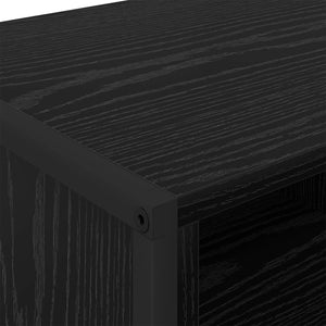 Mobile per scarpe Rovere Nero 60 x 35 x 44 cm Legno multistrato 886450