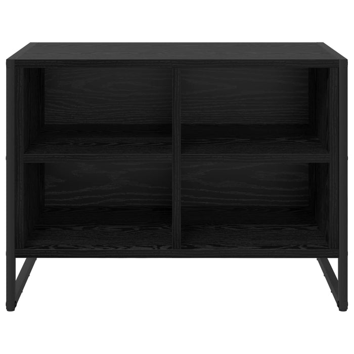 Mobile per scarpe Rovere Nero 60 x 35 x 44 cm Legno multistrato 886456