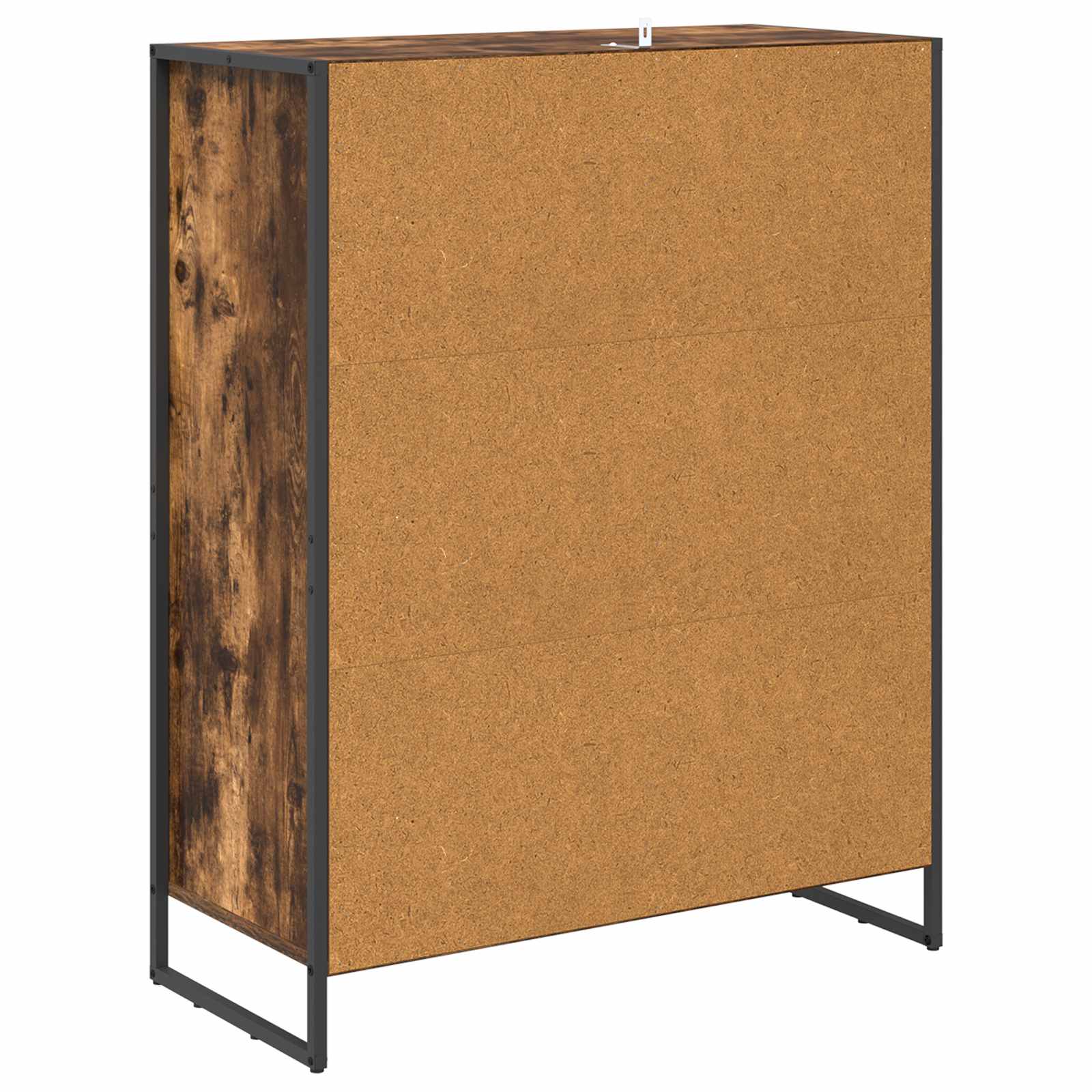 Mobile per scarpe con porta Quercia Fumosa 79 x 36 x 100 cm 886464