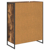 Mobile per scarpe con porta Quercia Fumosa 79 x 36 x 100 cm 886464