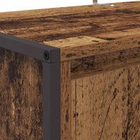 Mobile per scarpe con porta Legno vecchio 79 x 36 x 100 cm 886466