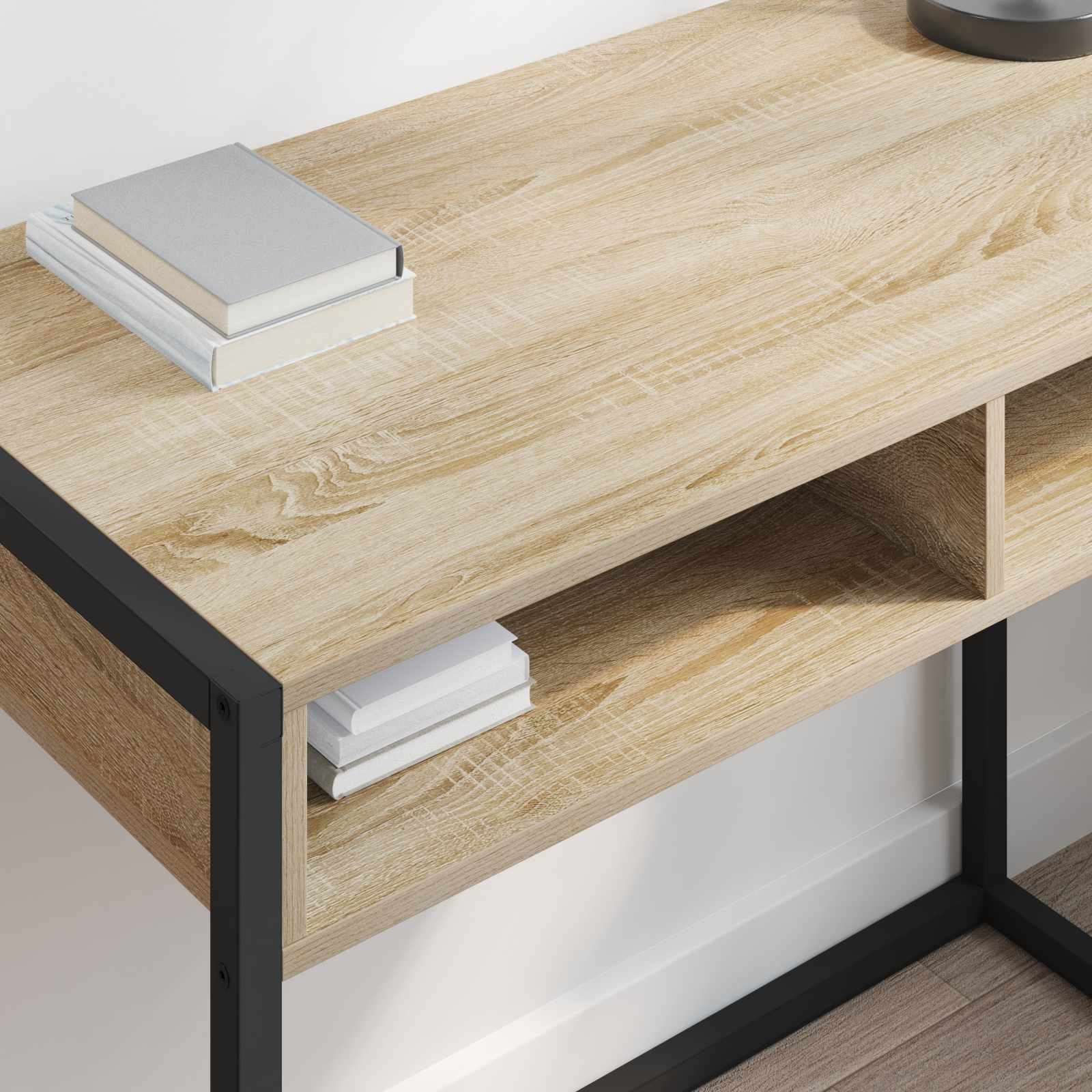 Scrivania Sonoma 100 x 50 x 75 cm Legno multistrato 886475