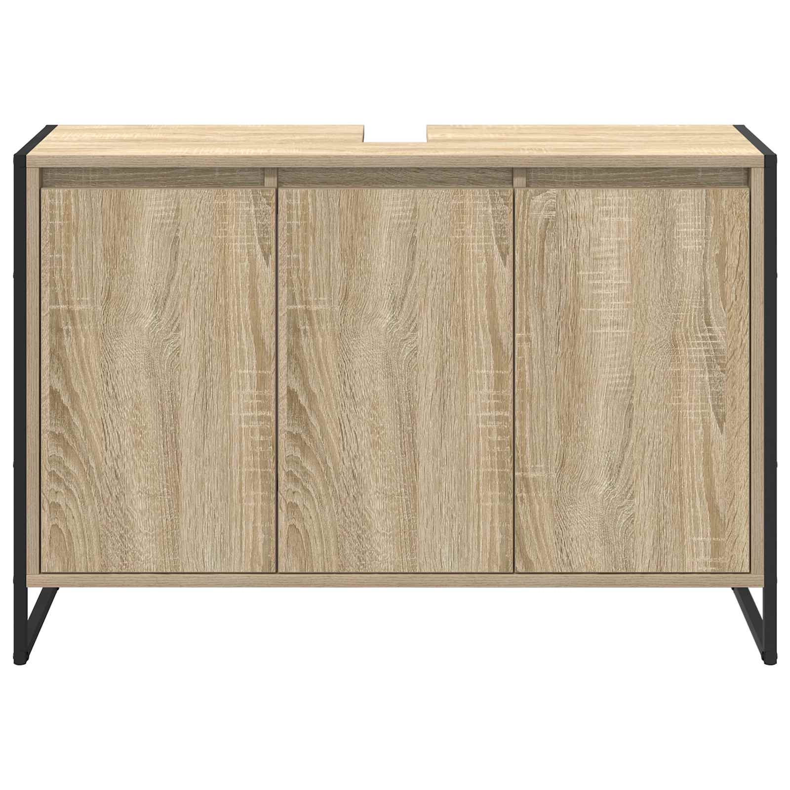 Mobile da Bagno Sonoma 90 x 30 x 60 cm Legno multistrato 886481