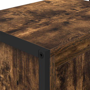 Mobile da Bagno con porta Quercia Fumosa 90 x 30 x 60 cm 886482