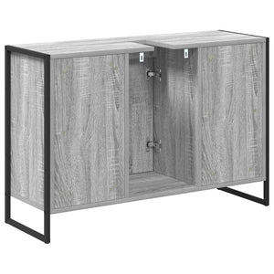 Mobile da Bagno Grigio Sonoma 90 x 30 x 60 cm Legno multistrato 886483