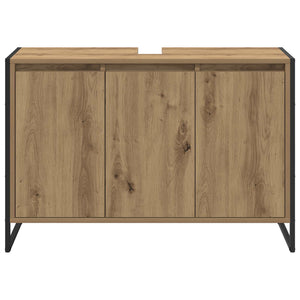 Mobile da Bagno con porta Rovere Artigianale 90 x 30 x 60 cm 886485