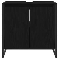 Mobile da Bagno Rovere Nero 60 x 30 x 60 cm Legno multistrato 886486