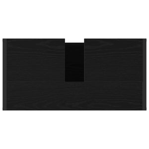 Mobile da Bagno Rovere Nero 60 x 30 x 60 cm Legno multistrato 886486