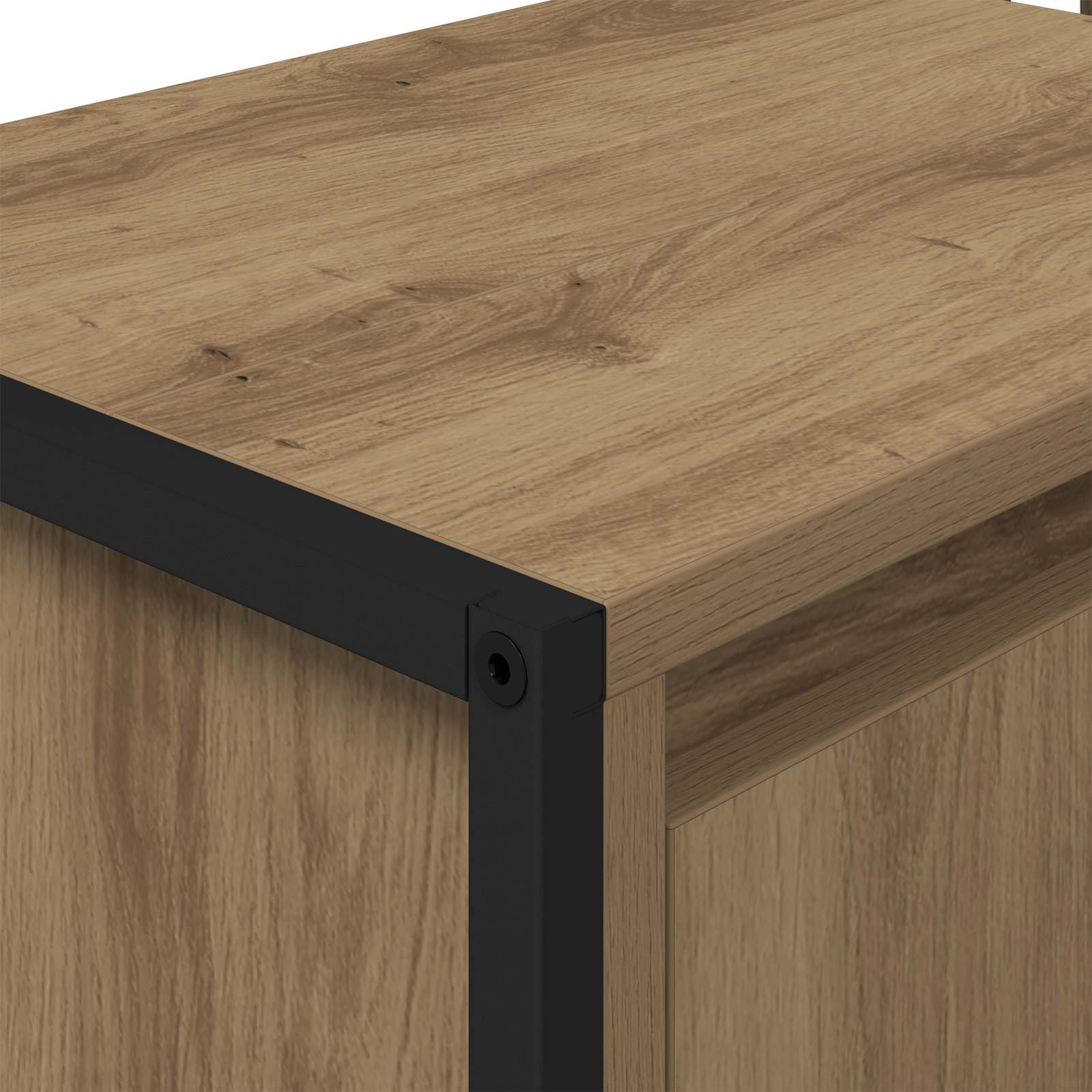 Mobile da Bagno con porta Rovere Artigianale 60 x 30 x 60 cm 886491