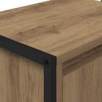 Mobile da Bagno con porta Rovere Artigianale 60 x 30 x 60 cm 886491