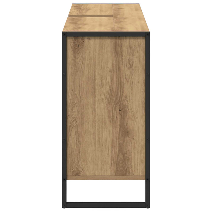 Mobile da Bagno con porta Rovere Artigianale 60 x 30 x 60 cm 886491