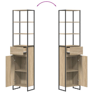 Mobile da Bagno Sonoma 40 x 30 x 180 cm Legno multistrato 886493