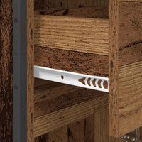 Mobile da Bagno con cassetto Legno vecchio 40 x 30 x 180 cm 886496