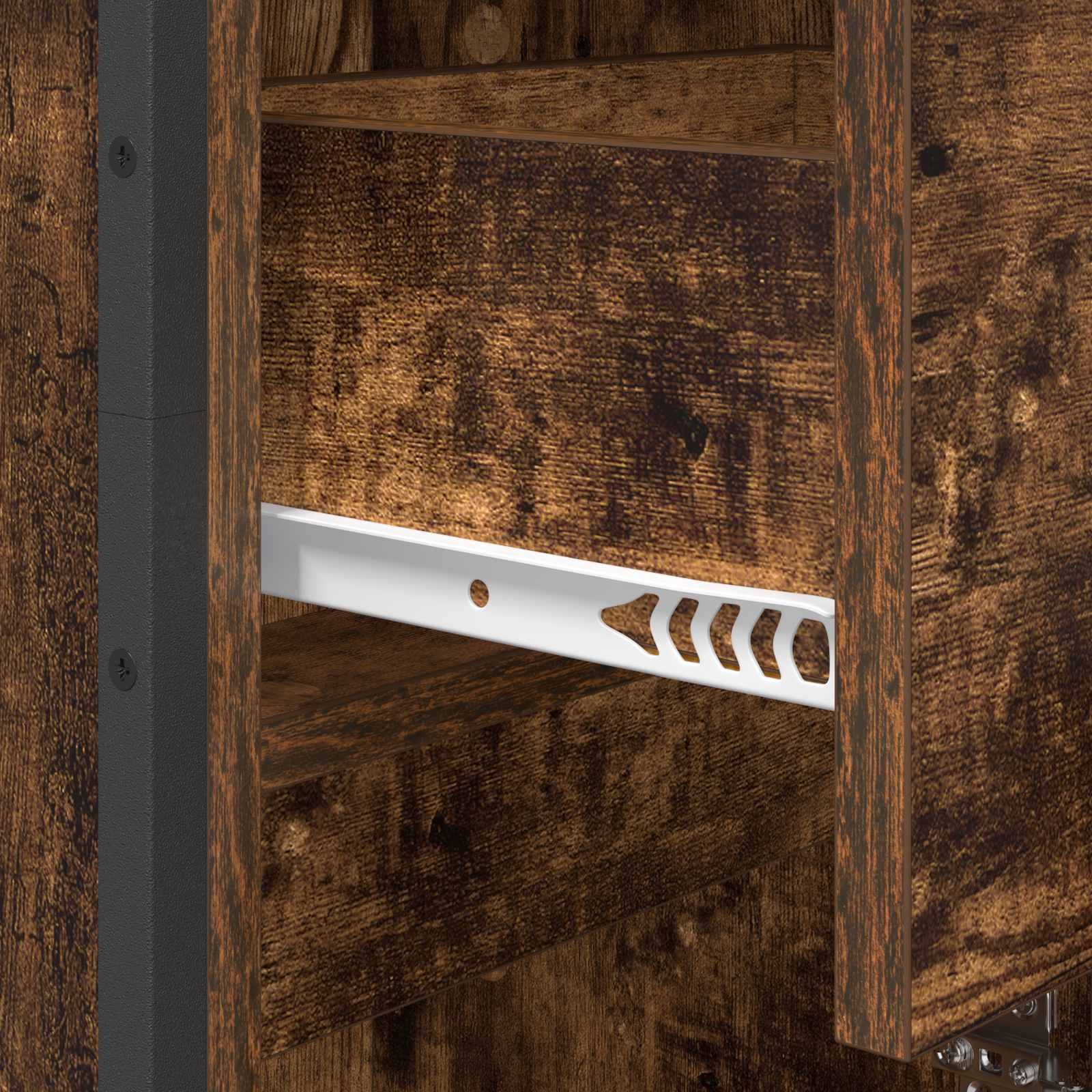 Mobile da Bagno con cassetto Quercia Fumosa 40 x 30 x 100 cm 886500