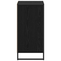 Credenza Rovere Nero 42 x 36 x 75.5 cm Legno multistrato 886546