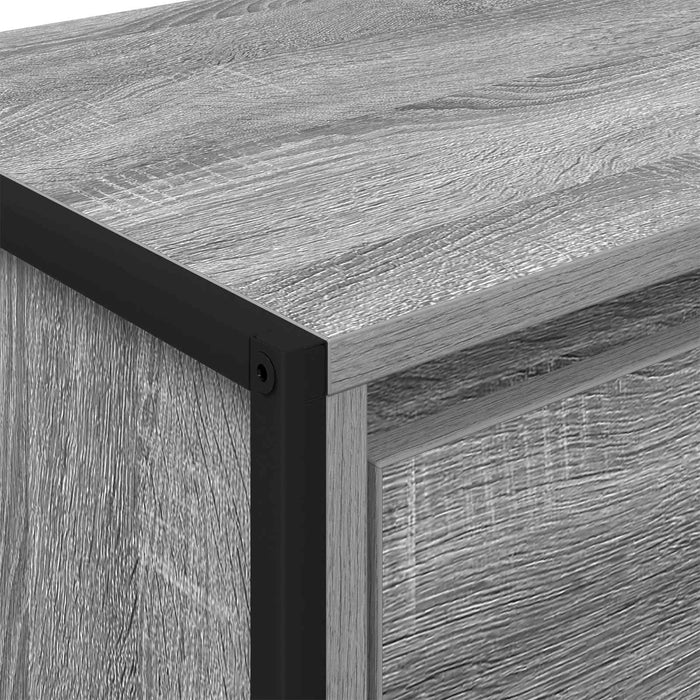 Credenza Grigio Sonoma 42 x 36 x 75.5 cm Legno multistrato 886549
