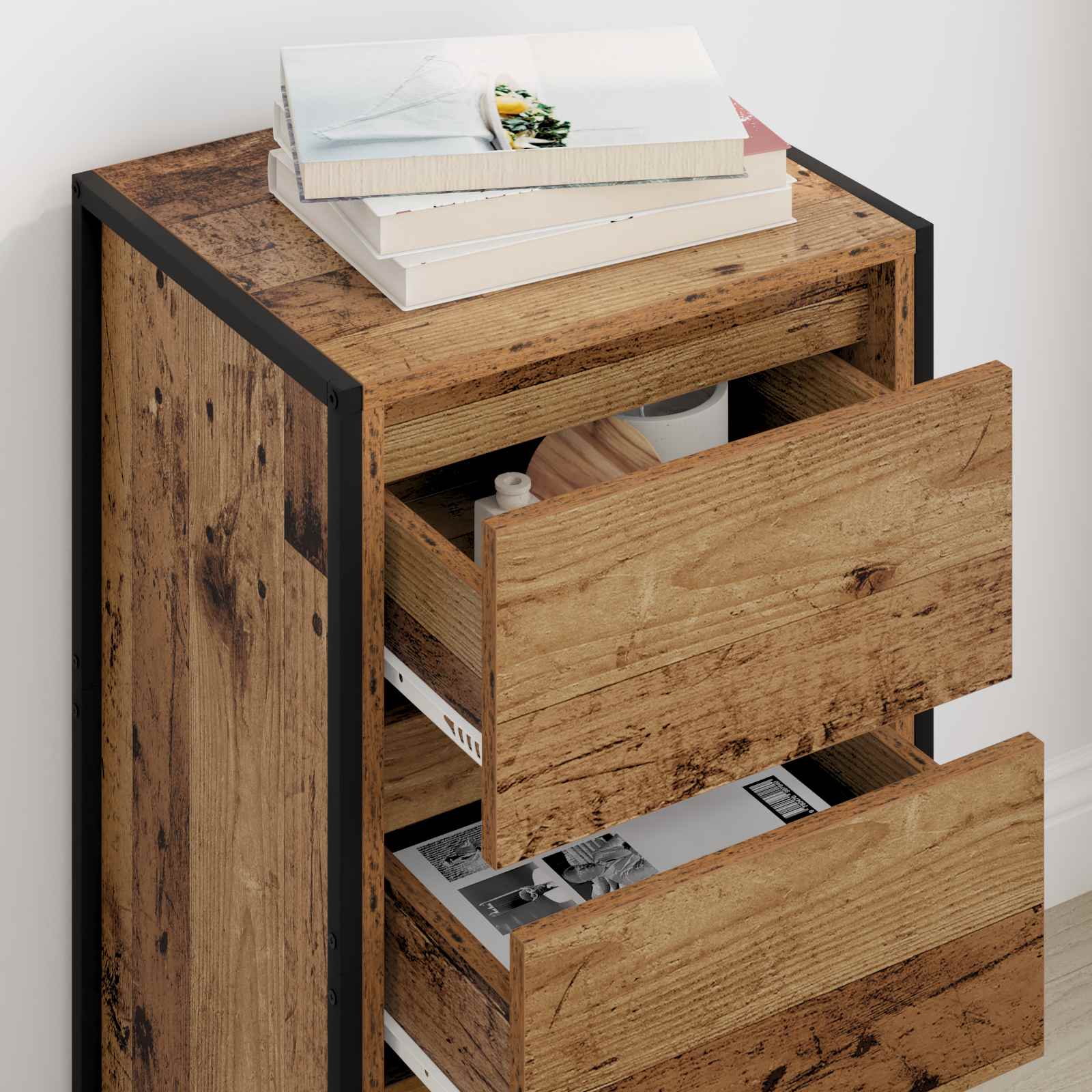 Credenza Legno vecchio 42 x 36 x 75.5 cm Legno multistrato 886550