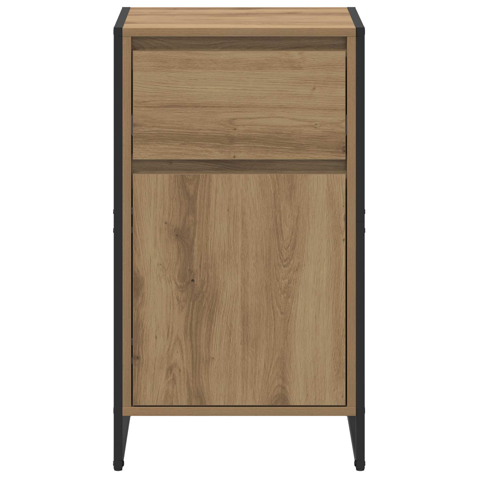 Credenza con Cassetto-Buffet-Armadio da cucina Rovere Artigianale 81 x 36 x 150.5 cm