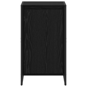 Credenza Rovere Nero 43 x 36 x 75,5 cm Legno multistrato 886588