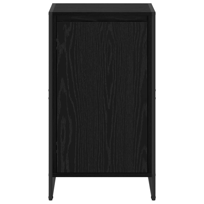 Credenza Rovere Nero 43 x 36 x 75,5 cm Legno multistrato 886588