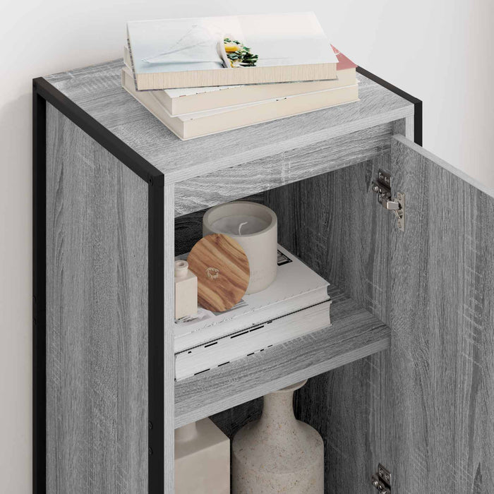 Credenza Grigio Sonoma 43 x 36 x 75,5 cm Legno multistrato 886591