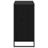 Credenza Rovere Nero 79 x 36 x 75.5 cm Legno multistrato 886594