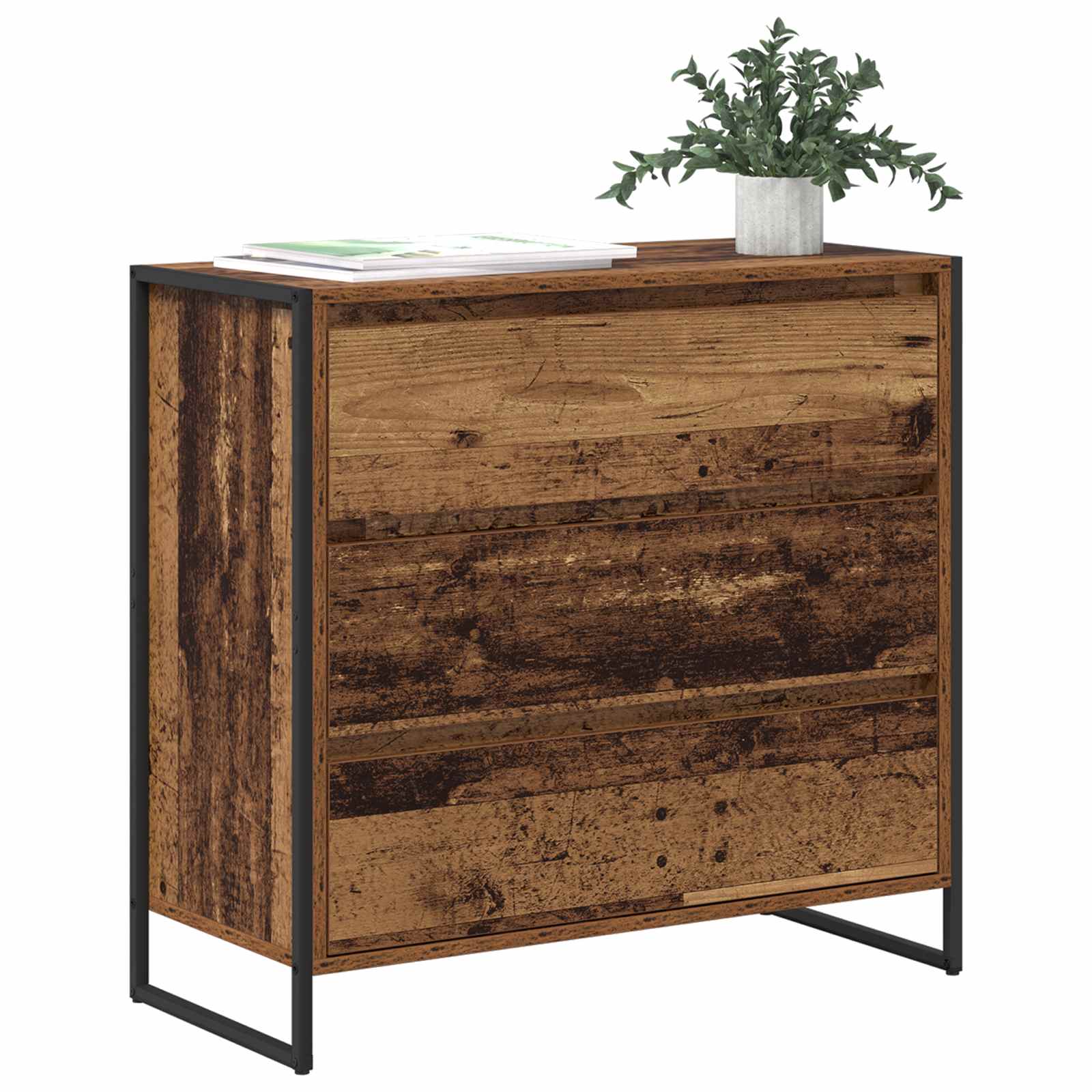 Credenza Legno vecchio 79 x 36 x 75.5 cm Legno multistrato 886598