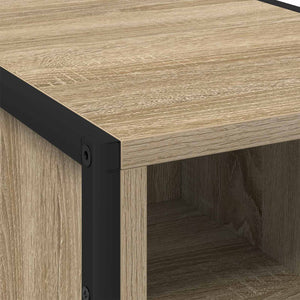 Comodino Sonoma 39.5 x 30 x 50 cm Legno multistrato 886632