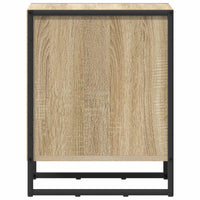 Comodino 2 pz-Set di 2 Tavolino da notte Sonoma 39.5 x 30 x 50 cm Legno multistrato