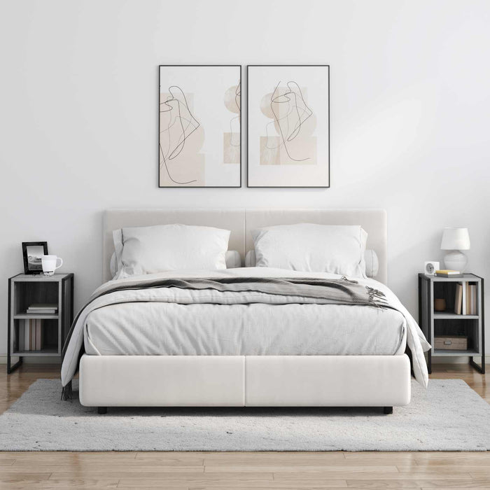 Comodino 2 pcs Grigio Sonoma 39.5 x 30 x 50 cm 886637