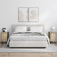 Comodino Sonoma 39,5 x 30 x 50 cm Legno multistrato 886644