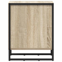 Comodino-Tavolino da notte Sonoma 39,5 x 30 x 50 cm Legno multistrato 273043