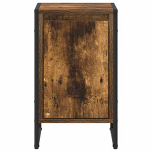 Comodino 2 pcs Quercia Fumosa 39,5 x 30 x 50 cm 886647