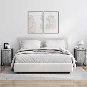 Comodino 2 pcs Grigio Sonoma 39,5 x 30 x 50 cm 886649