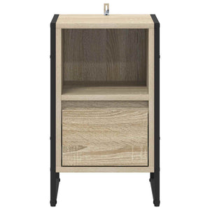 Comodino Sonoma 39,5 x 30 x 50 cm Legno multistrato 886656