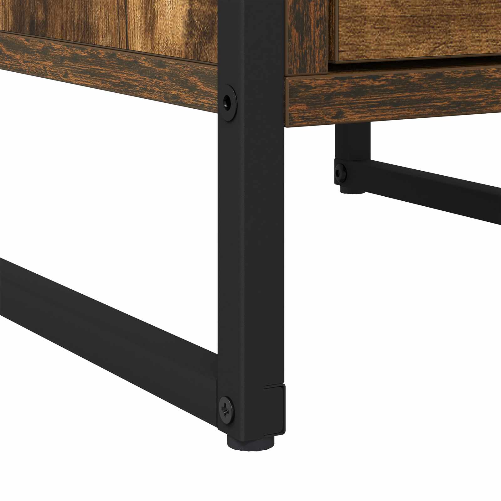 Comodino Quercia Fumosa 39,5 x 30 x 50 cm Legno multistrato 886658