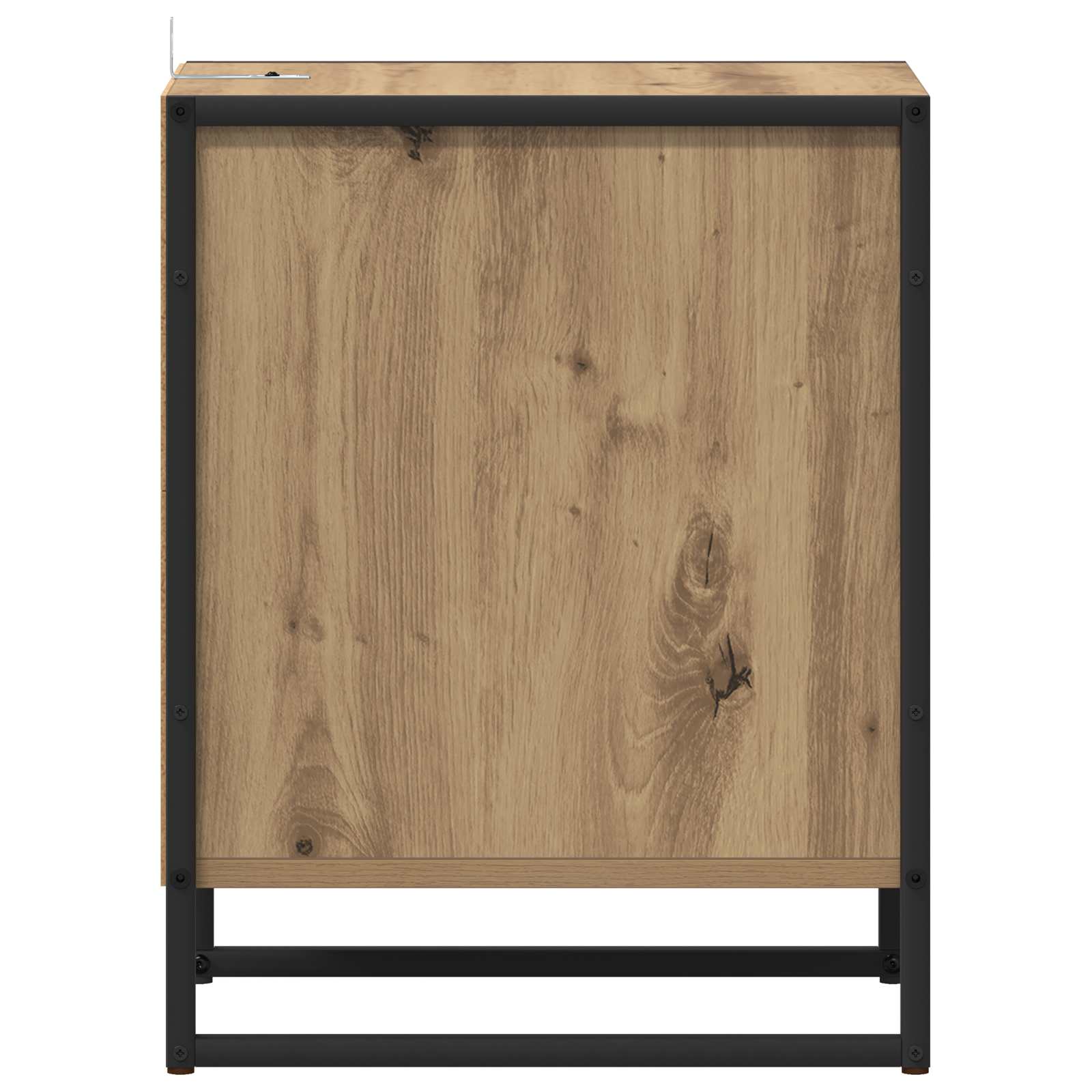 Comodino Rovere Artigianale 39,5 x 30 x 50 cm Legno multistrato 886664