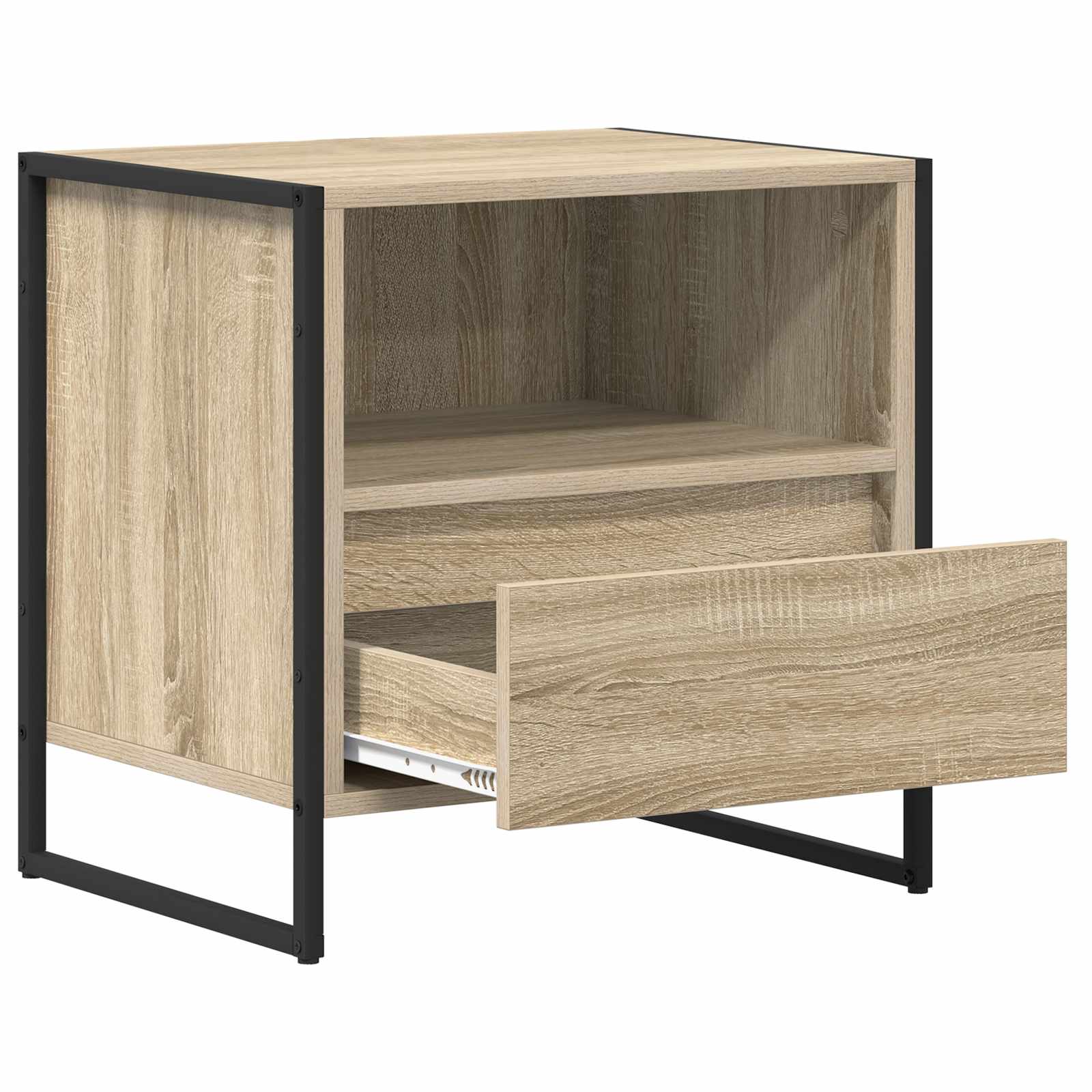 Comodino Sonoma 50 x 39,5 x 50 cm Legno multistrato 886668