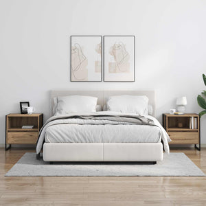 Comodino 2 pcs Rovere Artigianale 50 x 39,5 x 50 cm 886677