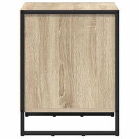 Comodino 2 pz-Set di 2 Tavolino da notte Sonoma 50 x 39.5 x 50 cm Legno multistrato