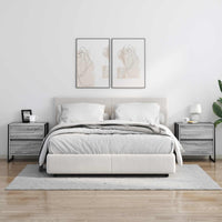 Comodino con cassetto 2 pcs Grigio Sonoma 50 x 39.5 x 50 cm 886685