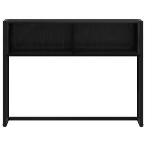 Tavolino Rovere Nero 100 x 36 x 75 cm Legno multistrato 886690